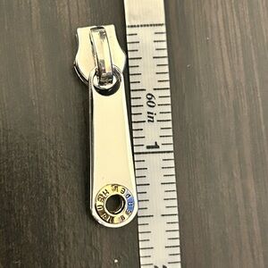 Henri Bendel silver replacement zipper pull